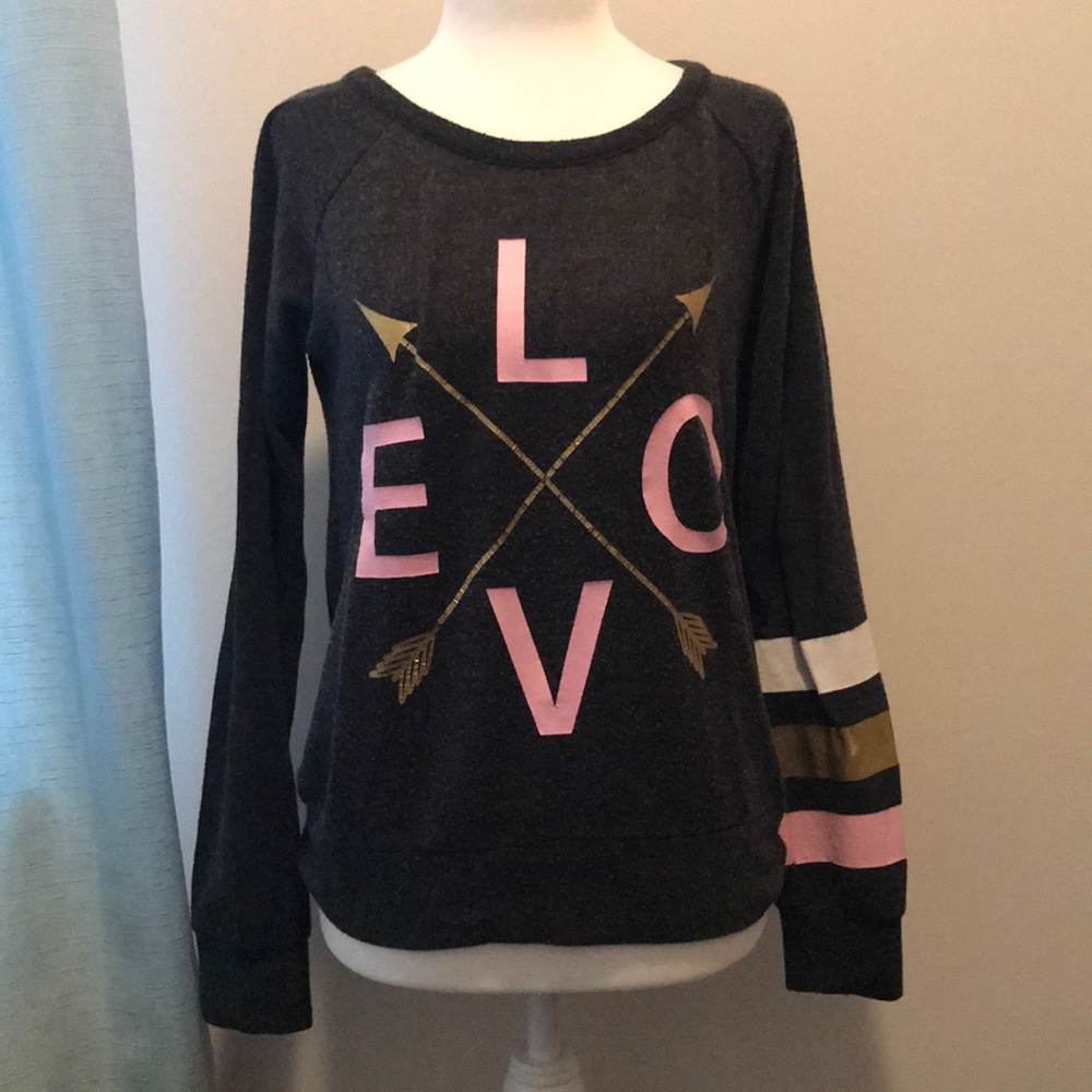 Chaser Love Arrows Pullover XS